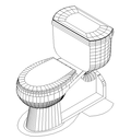 Kohler - K-3546 Barrington Pressure Lite Toilet 