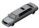 Cadillac DTS Limousine - Car Vehicle Automobile Limo 