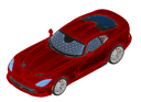 Dodge SRT Viper GTS - Car Automobile Vehicle 