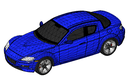 Mazda RX7 - car vehicle automobile 
