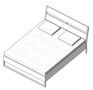 076 Ikea Trysil Bed 17552 