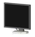 01 17quot LCD monitor 