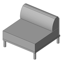 113 Outdoor Modular Furniture - Single Chair 
