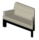 120 Radial Seating Furniture - Mueble radial para sentarse 