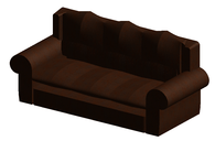 078 Leather Couch 