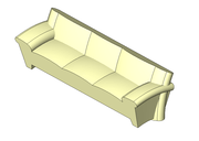 008 Arc Sofa - Lightweight Non-parametri 