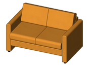 085 Loveseat - Couch Sofa - Antigua 