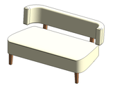 086 Loveseat-Casual Contemporary 