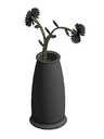 3D Flower in vase 