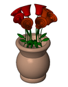 3D Vase (2) 