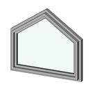 004 Fixed Trapozoidal Window 