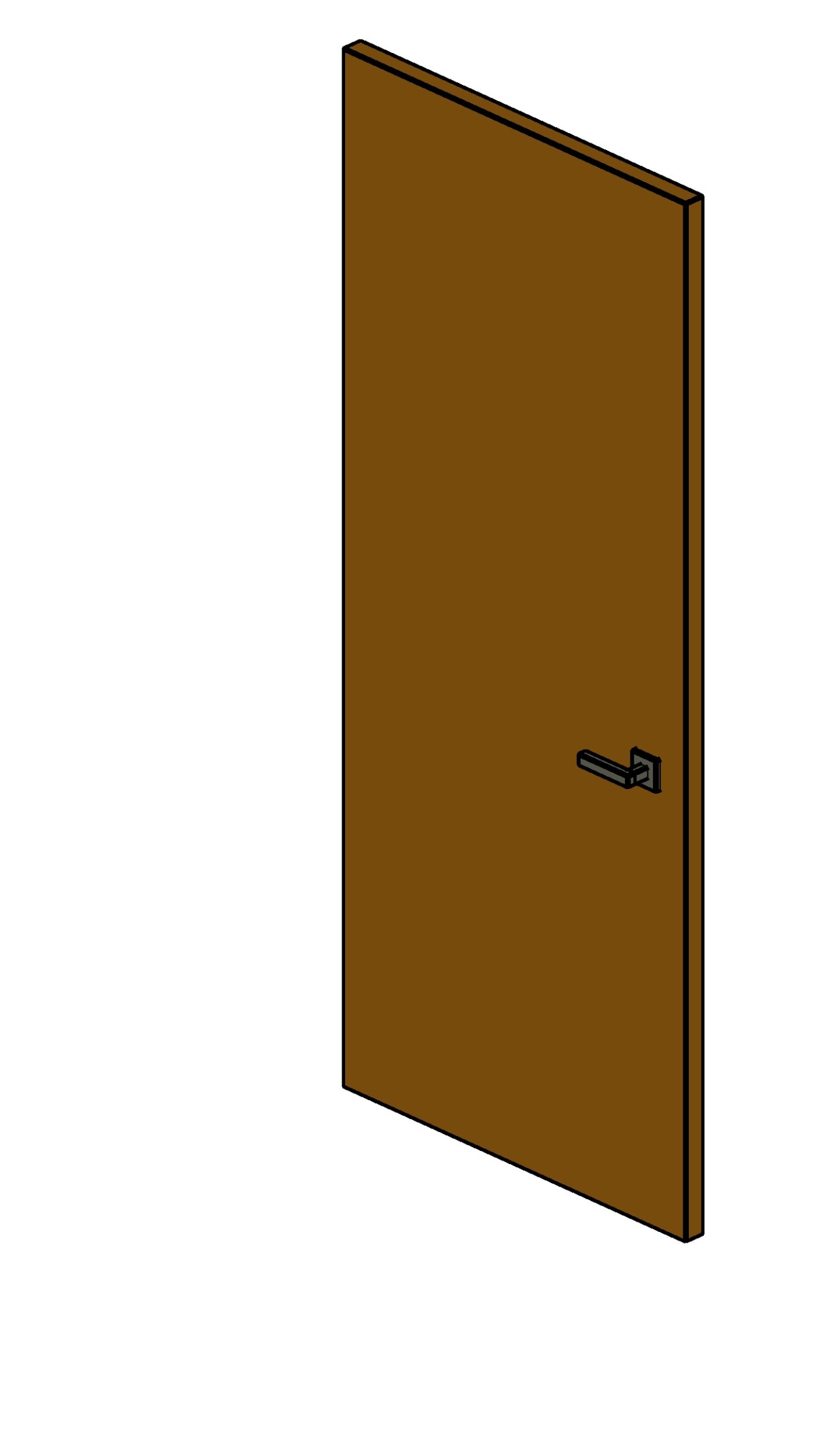 Door paz not opening Revit family