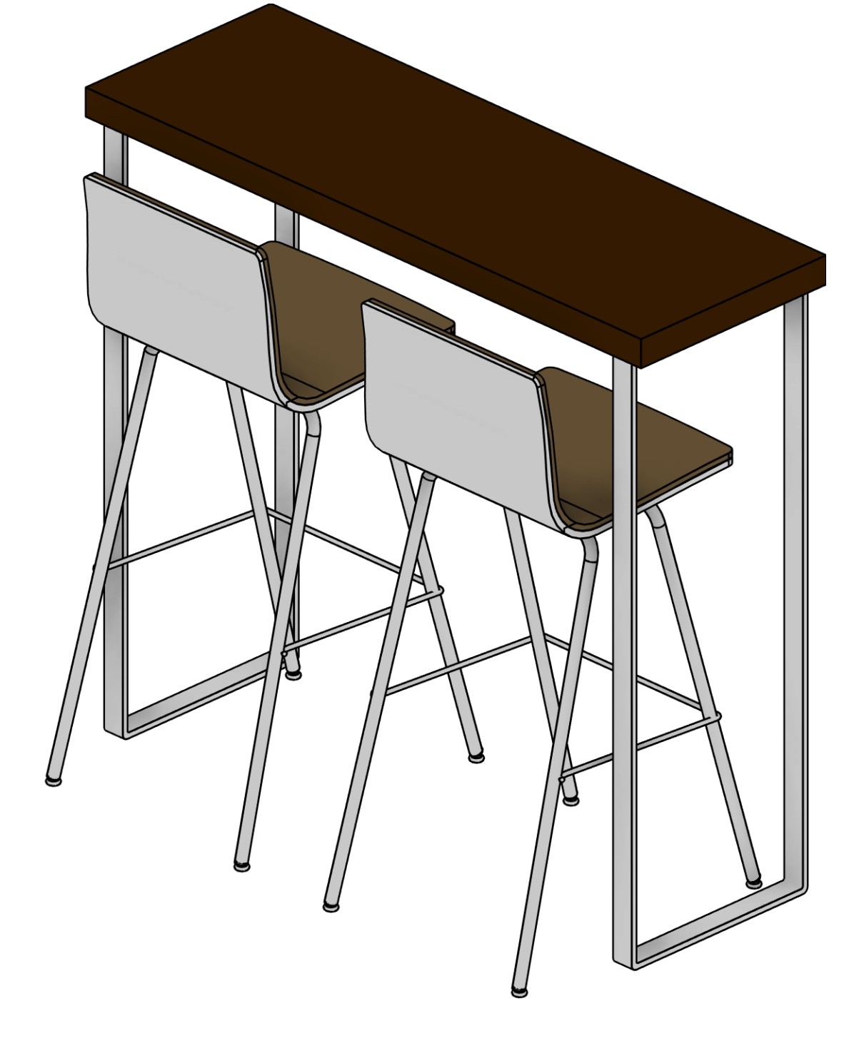 Bar Counter Revit family