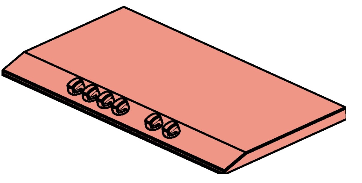 Cooktop Revit family