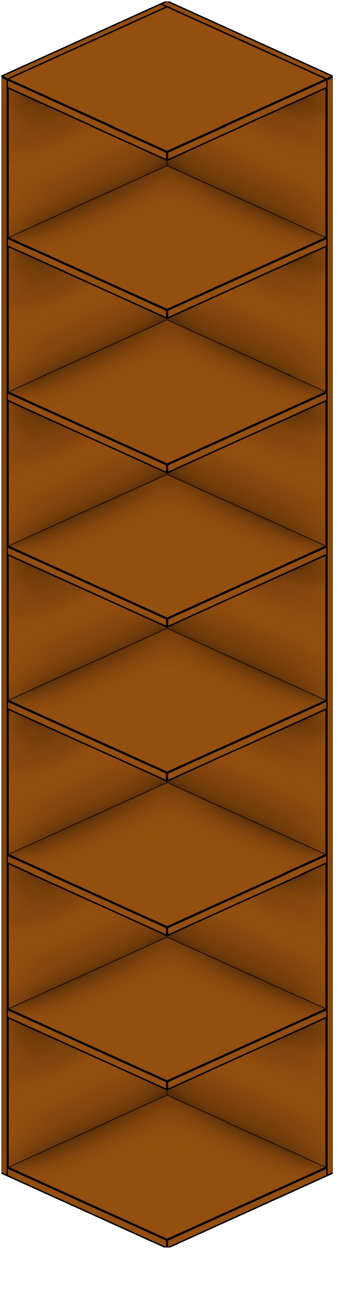 Corner Shelves Revit family