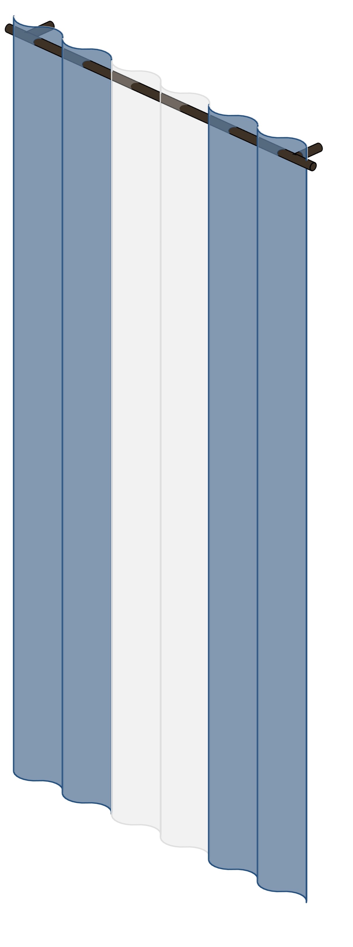 Curtains Revit family