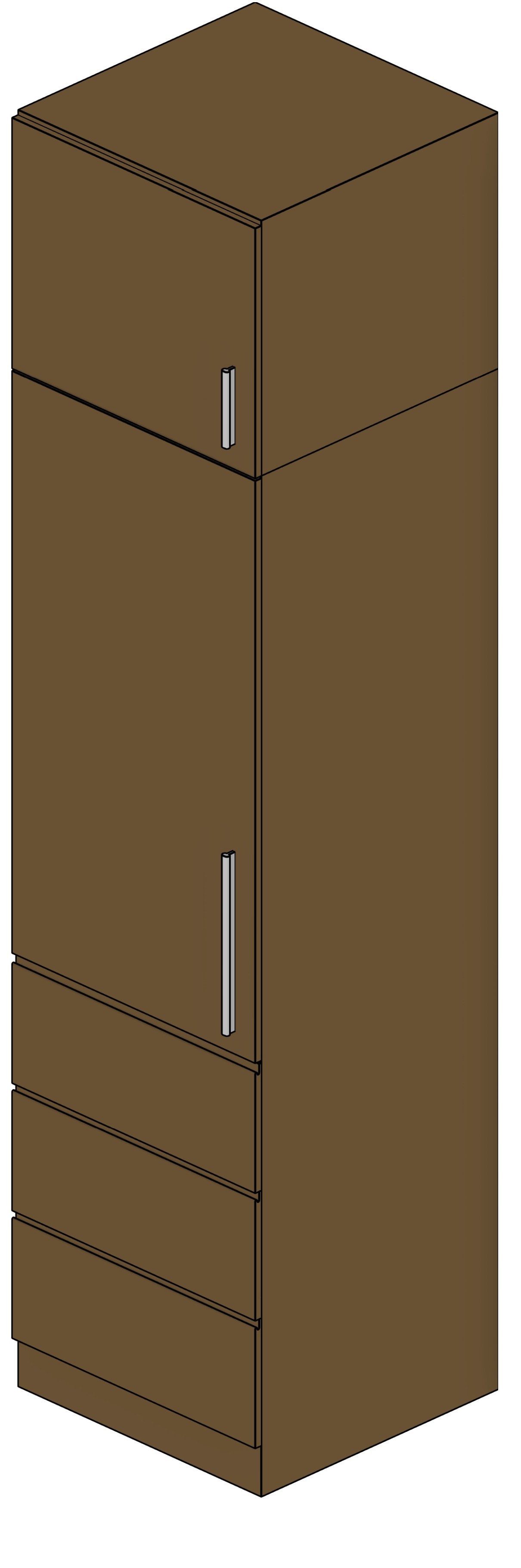 Kitchen Boiler Cabinet Revit family
