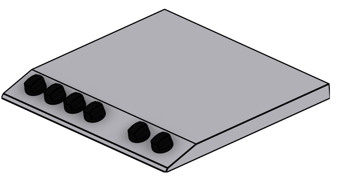Kitchen Cooktop Only Revit family