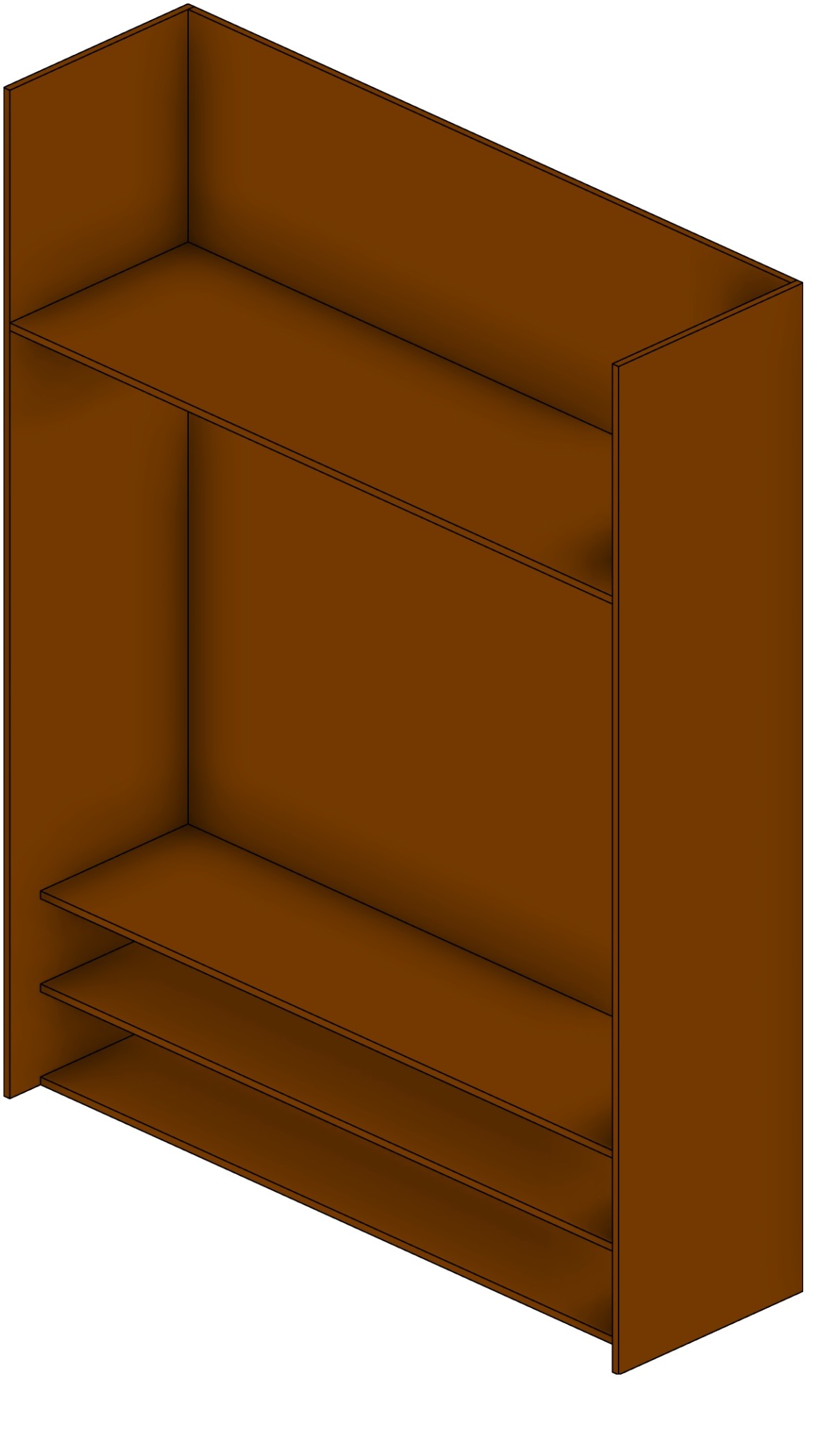 Shelves for Walk-in Closet Revit family