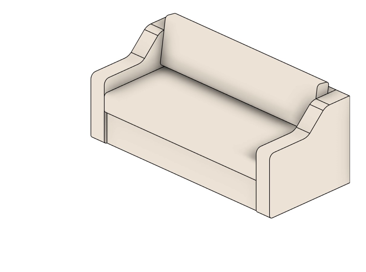 Sofa Revit family