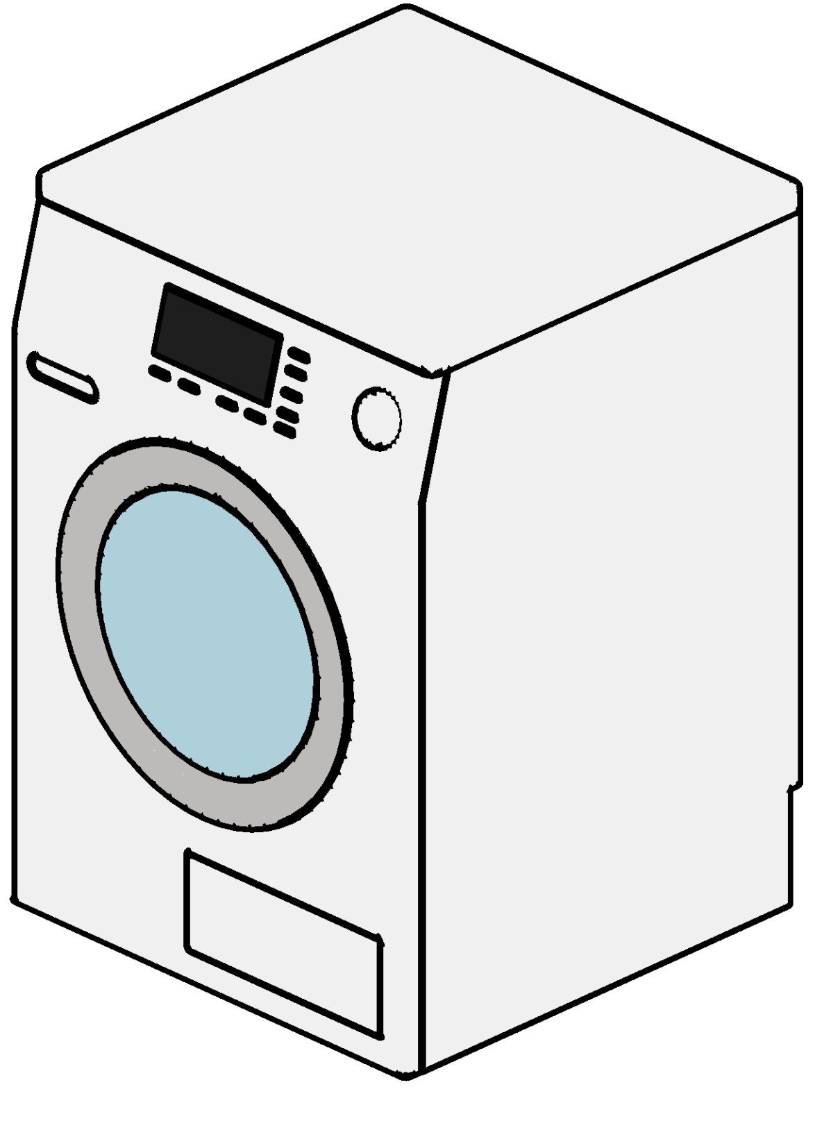 Washing machine Europe Revit family