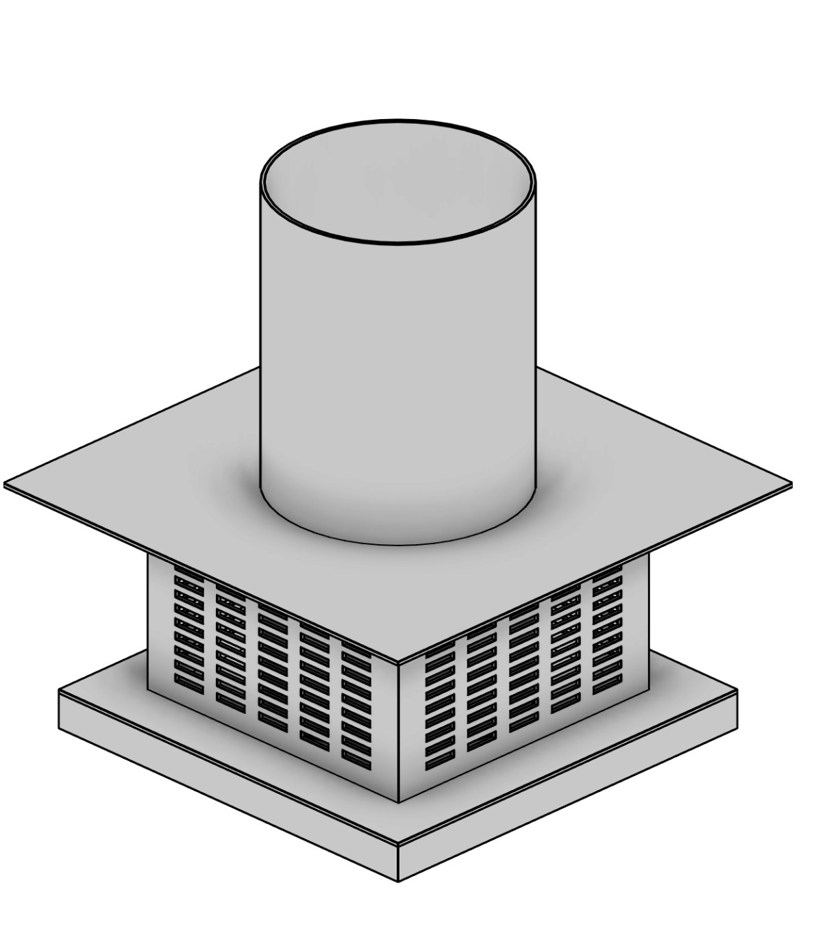 Chimney Cap Revit family