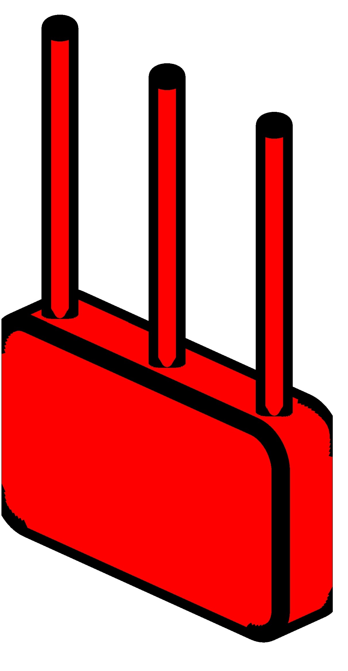 Electrical Fixtures Wi-Fi router Revit family