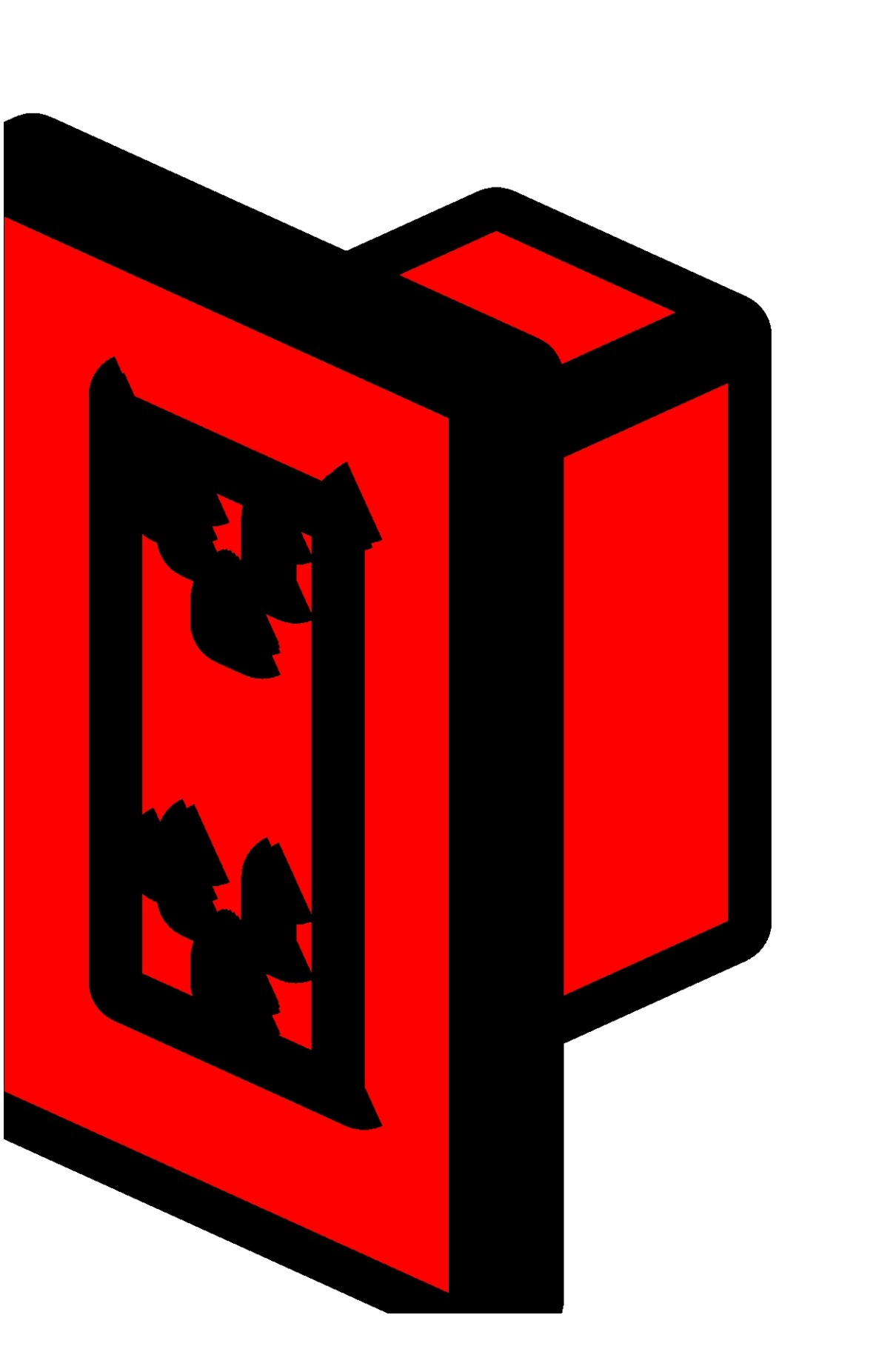 Receptacle duplex Revit family