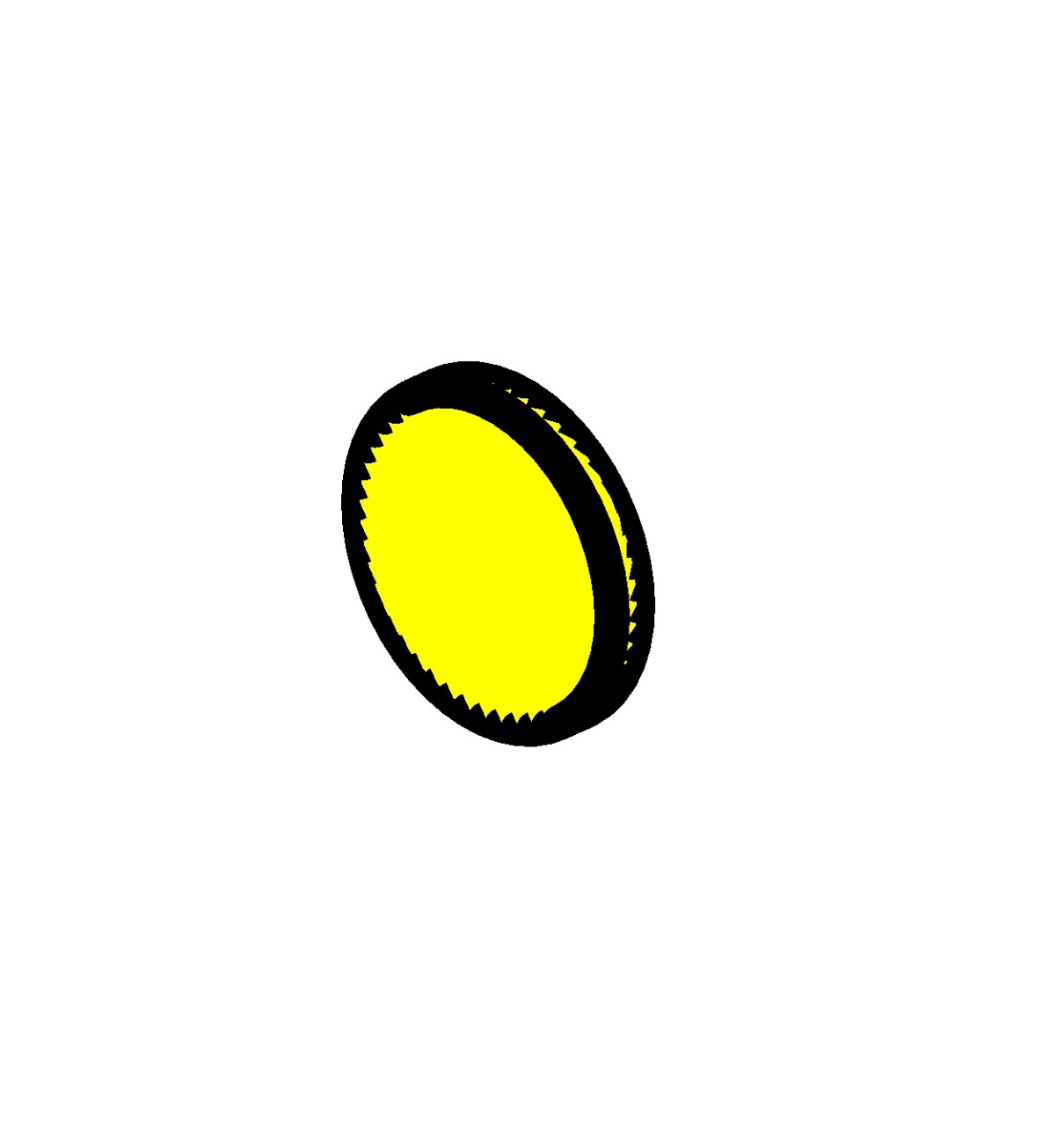 Recessed spotlight Revit family