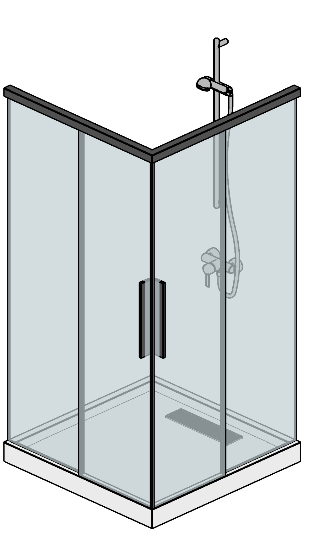 Shower Revit family