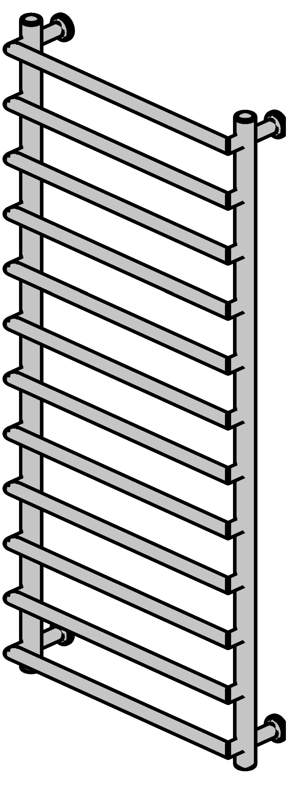 Towel dryer Revit family