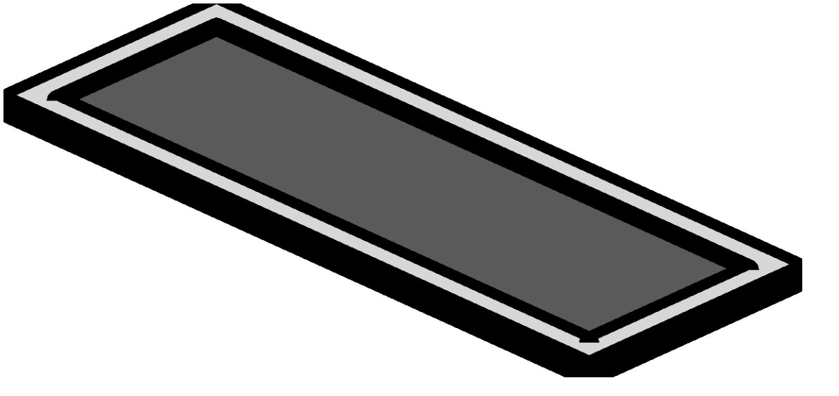 Ventilation grille roof Revit family