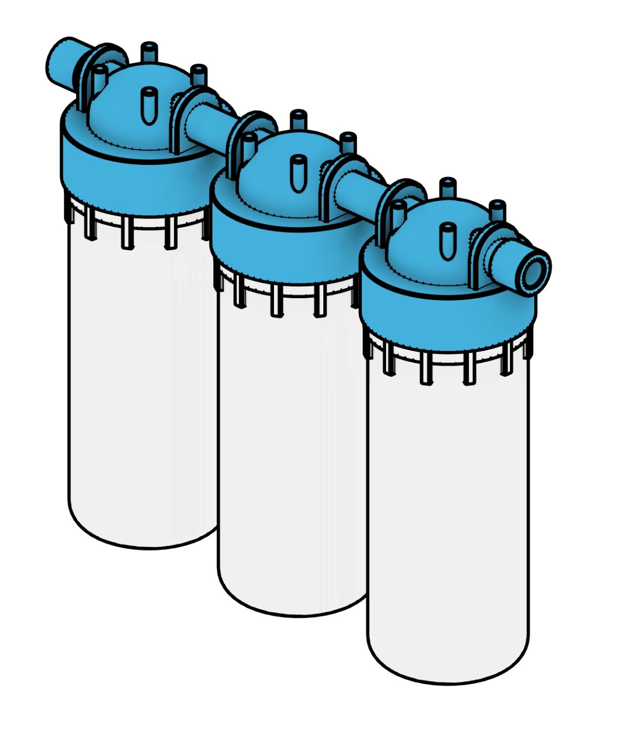 Water Purification Filters Revit family