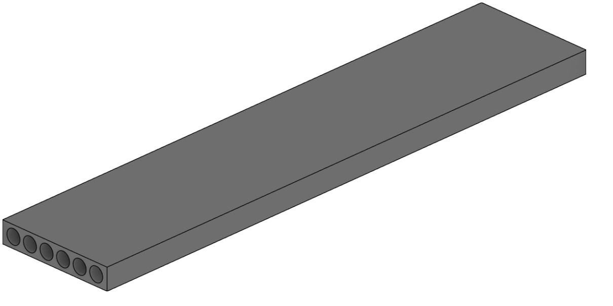 Hollow-Core Slab Revit family
