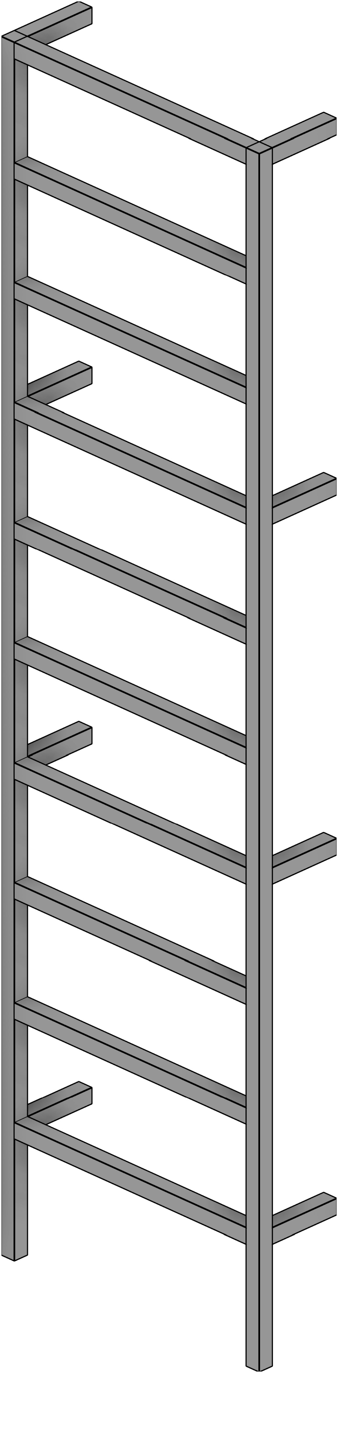 Ladder Metal Revit family