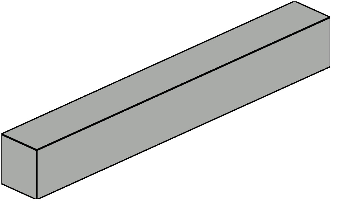 Rectangular Beam Revit family