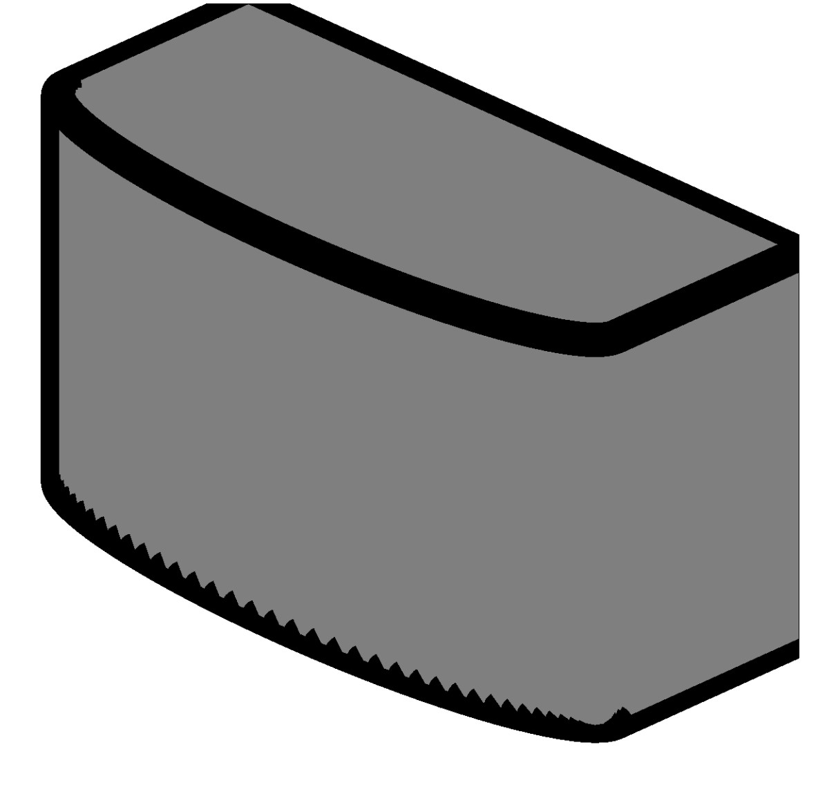 Specialty Equipment box back rounded Revit family