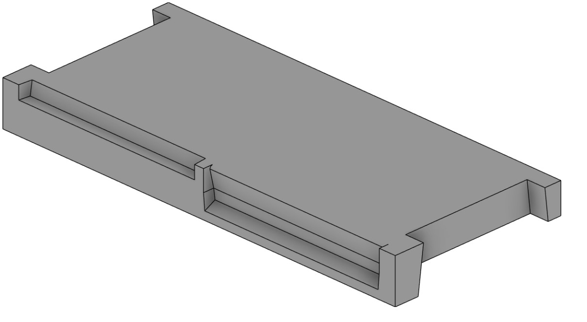 Stair Landing Revit family