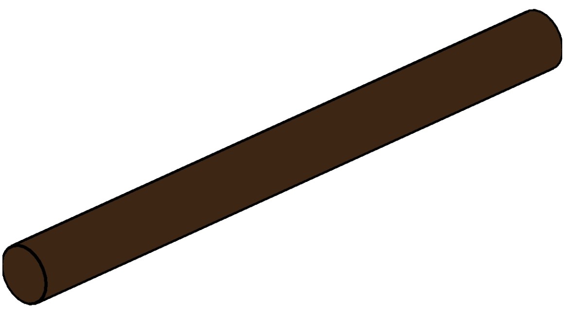 Wood Round Revit family
