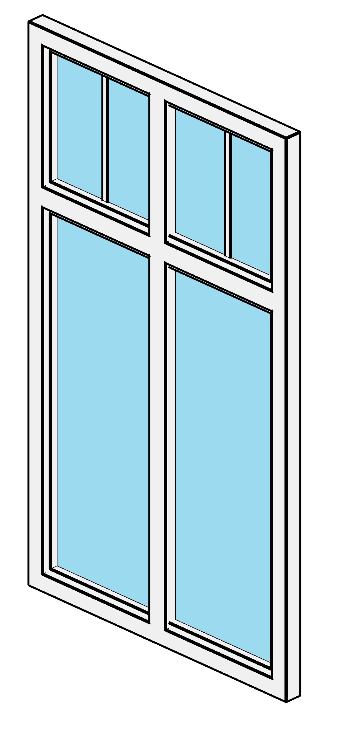 Windows N201 Revit family