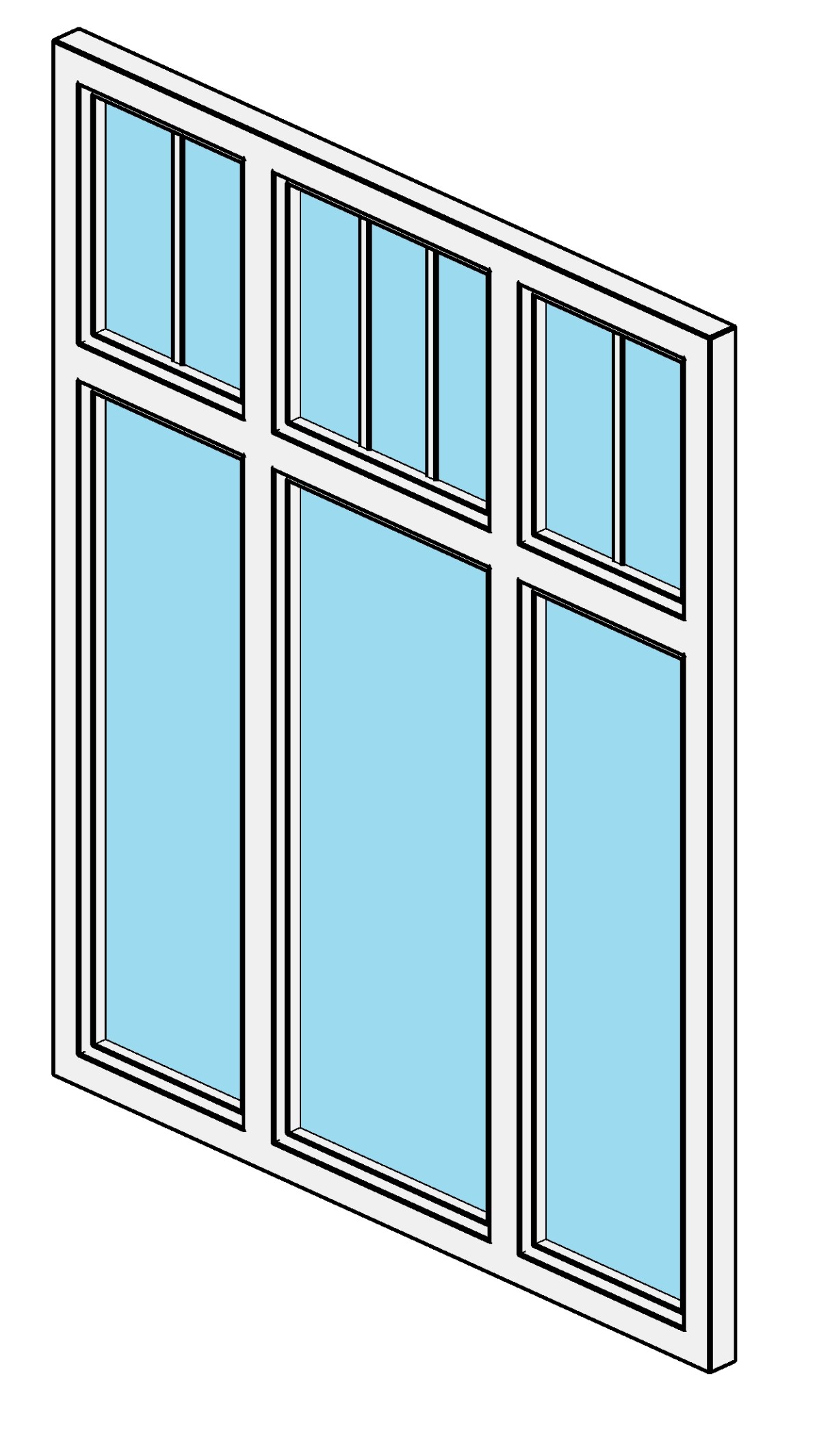 Windows N208 Revit family