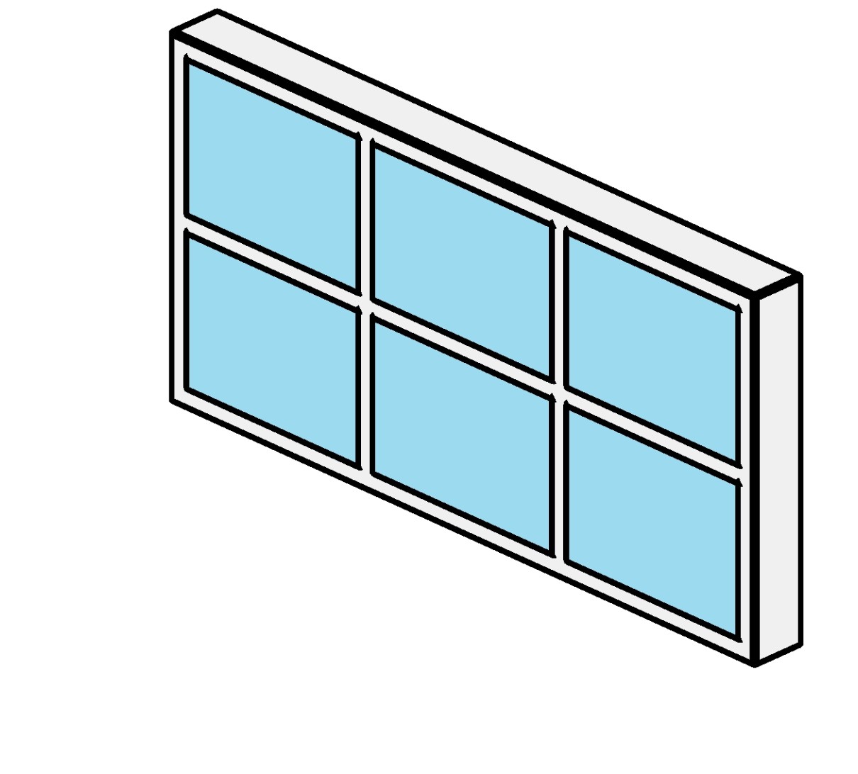 Windows N210 Revit family