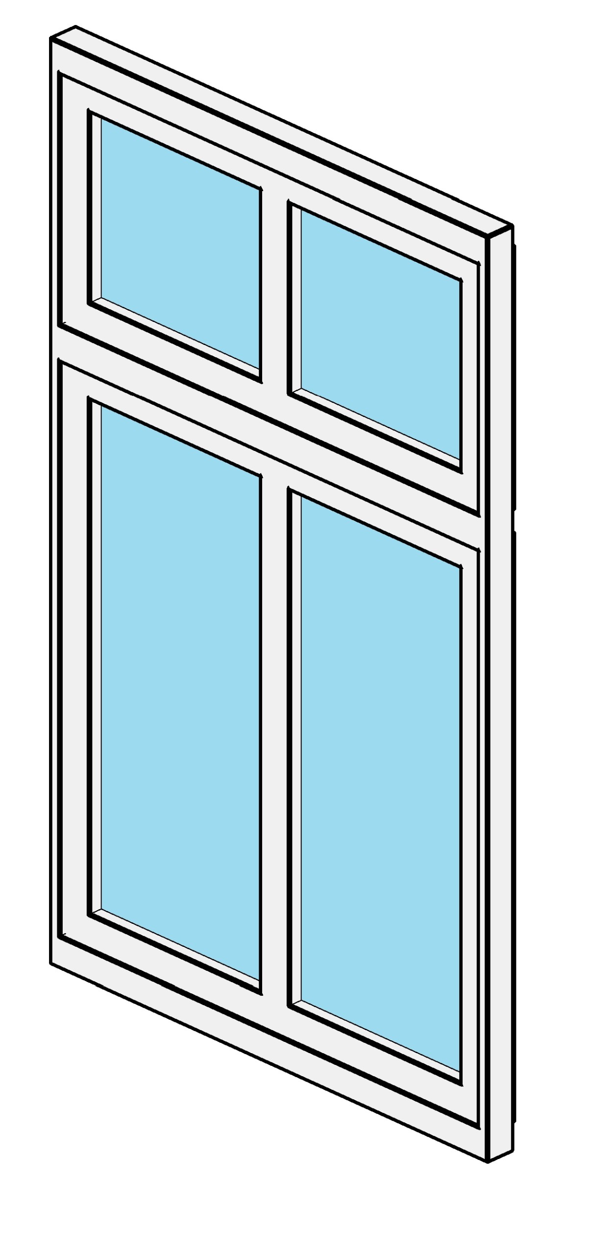 Windows N254 Revit family