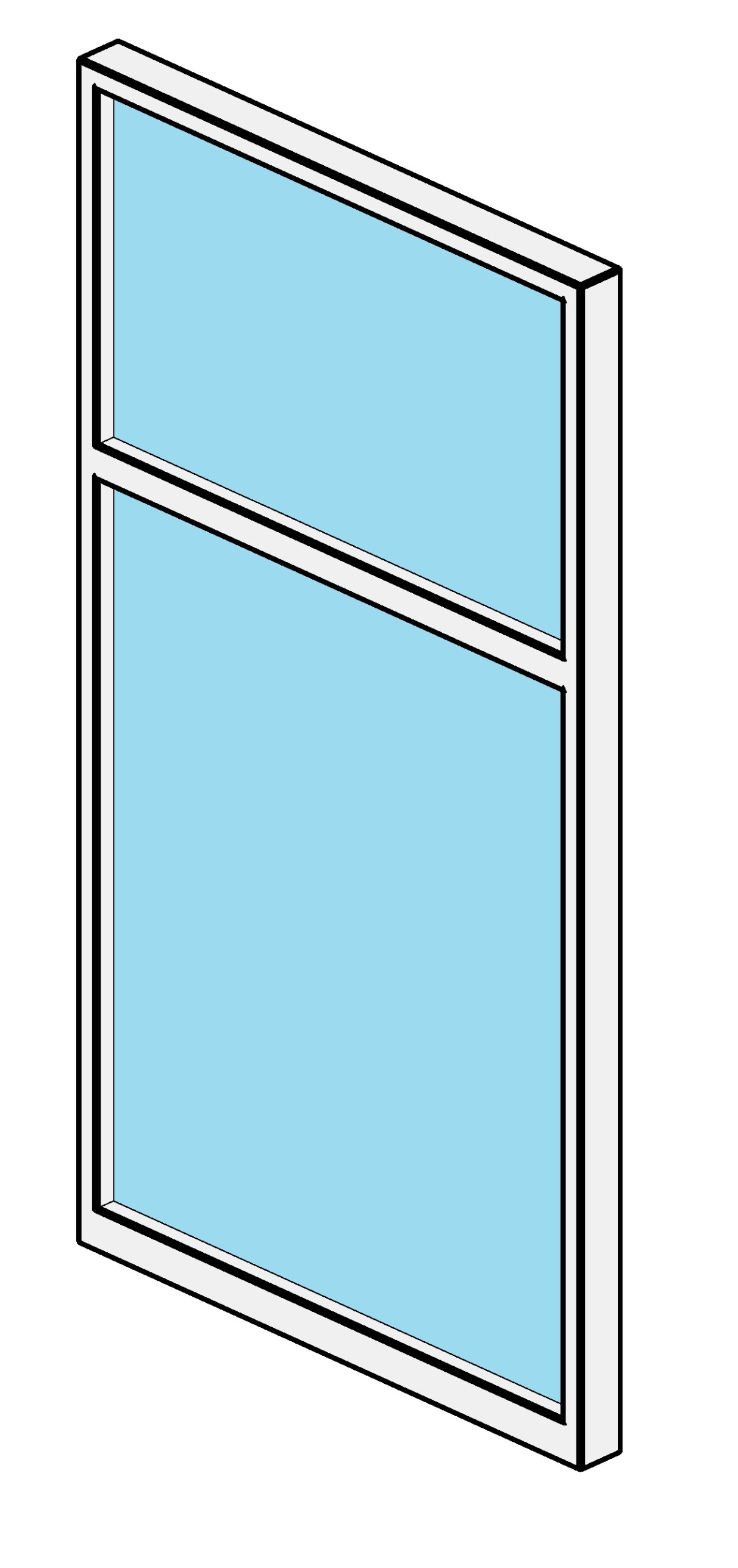 Windows N256 Revit family