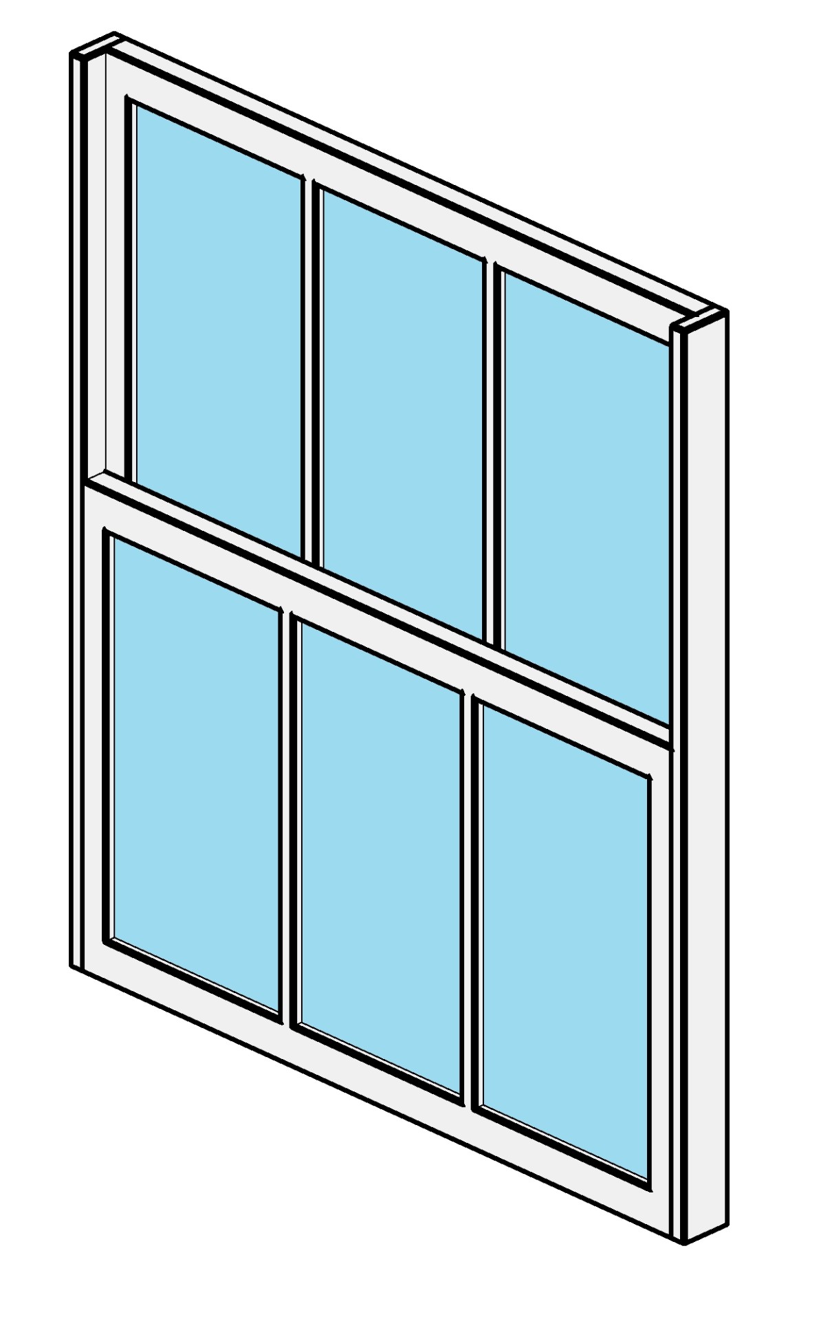 Windows N283 Revit family