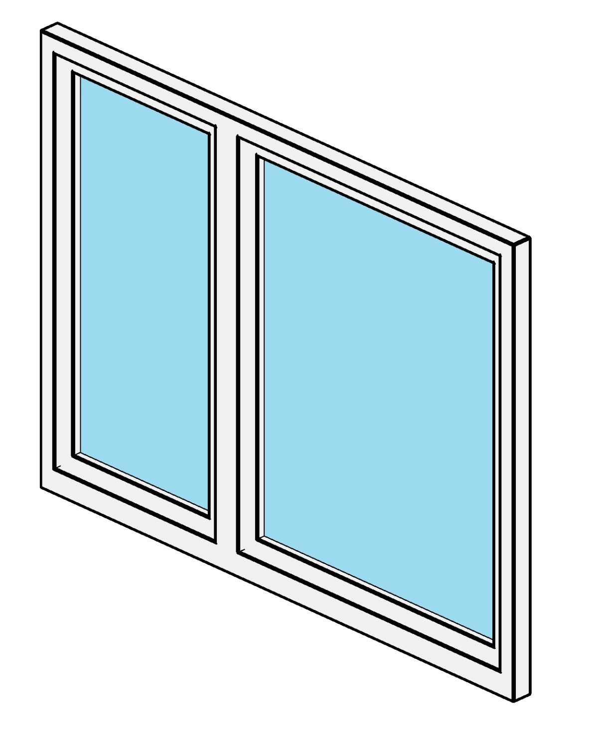 Windows N406 Revit family