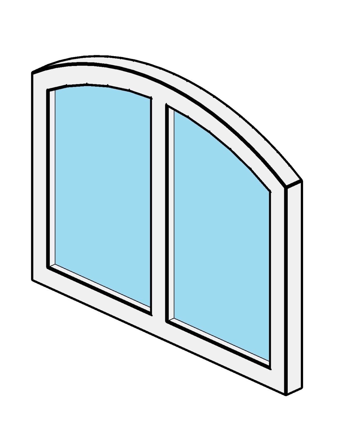Windows N418 Revit family