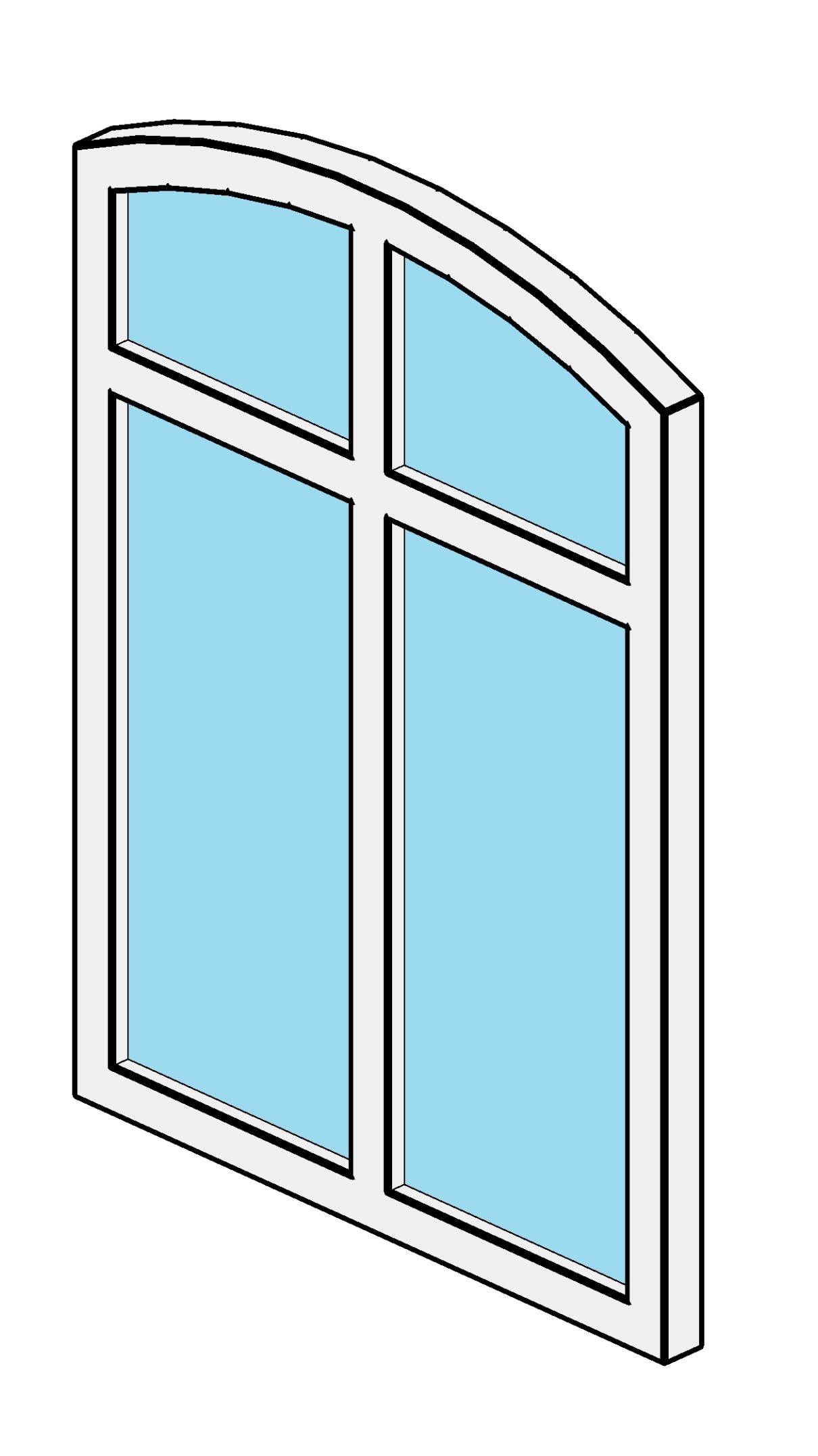 Windows N420 Revit family