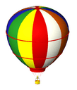 24 Hot air balloon 