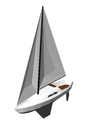 07 Yacht w. Sails 
